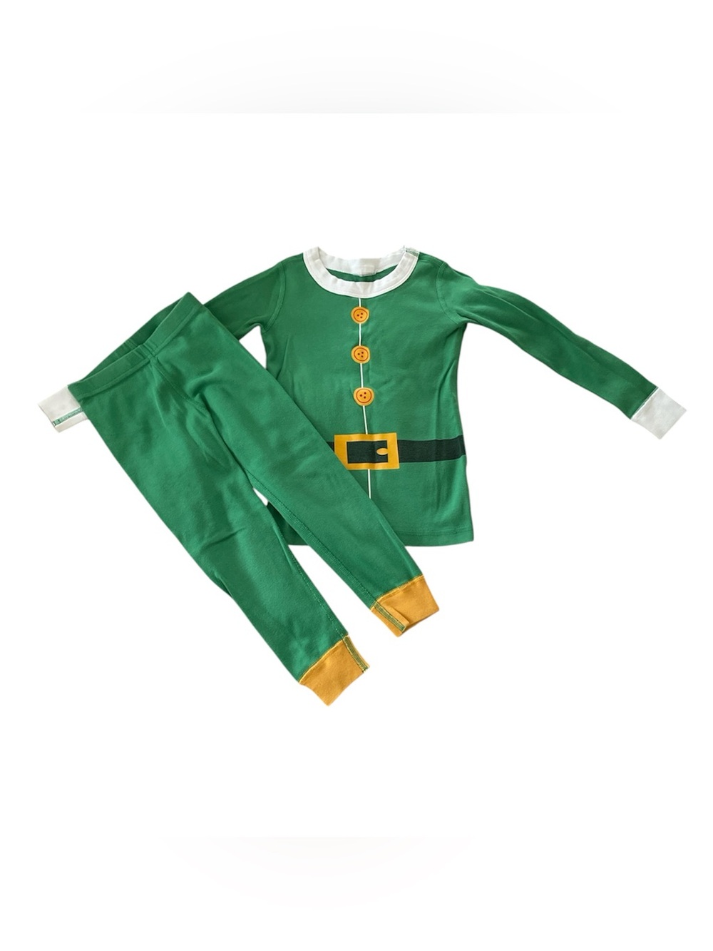 Hanna Andersson 3T Elf Pajamas 100% Organic Cotton